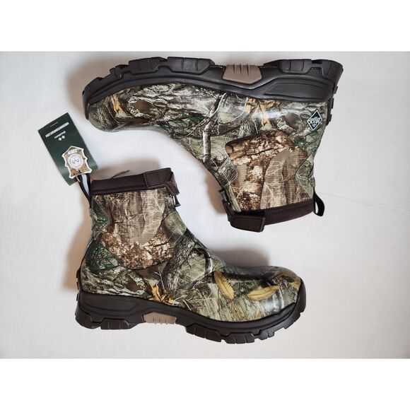 Muck Boot Apex Mid Zip Realtree Edge Men’s 14